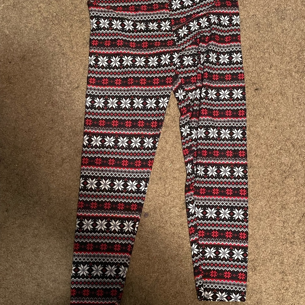 Flirtitude active christmas patterned leggings